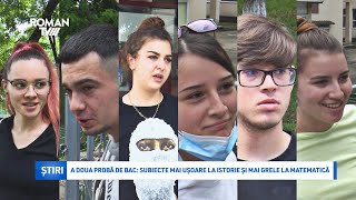 A doua probă de BAC subiecte mai ușoare la istorie și mai grele la matematică [upl. by Fasto286]