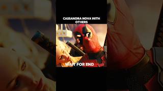 Wolverine with Cassandra nova ☠😈 shorts marvel trendingshorts deadpool mcu [upl. by Trahern884]