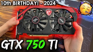 GTX 750 ti in 2024  10 YEARS Later  20 Games Tested  Still KING [upl. by Gardel140]