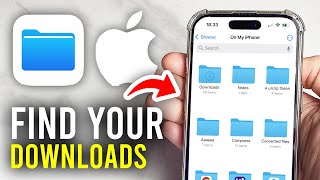 How To Find Downloads On iPhone  Full Guide [upl. by Anilorac649]