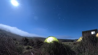 A Festive Wild Camp at Auchope Refuge Shelter [upl. by Haleak43]