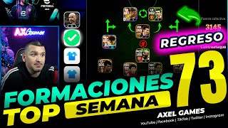 TOP MEJORES FORMACIÓNES quotOCULTASquot de la SEMANA ✅ PARTE 73 🔥 BEST Formations eFootball 🔥 AXG [upl. by Watts]