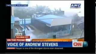 Super Typhoon Yolanda Hits Philippines  CNN Report [upl. by Llerrehc]