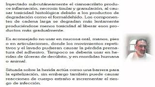 Cianoacrilato Definición y propiedades Toxicidad y efectos secundarios Aplicaciones en medicina y [upl. by Stinson]