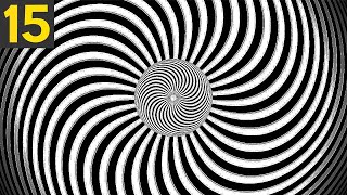 15 Mind Blowing Optical illusions and Strange Visual Phenomena [upl. by Nellahs]