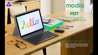 Modio M27 8GB 256GB Android Tablet With Keyboard and Mouse [upl. by Tory779]