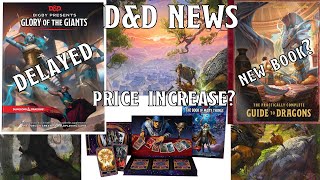 DampD News Books Delayed Prices Increased New Book Announced  Nerd Immersion [upl. by Maleki]