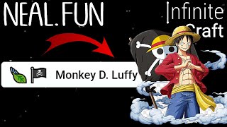 How to Make Monkey DLuffy in Infinite Craft  Get Monkey DLuffy in Infinite Craft [upl. by Eleonore72]