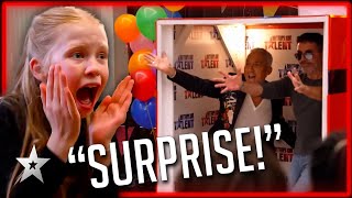 ADORABLE Kids Group Get a BIG Surprise on Britains Got Talent [upl. by Opaline]