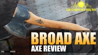 Gransfors Bruks Swedish Carving Axe Review  OsoGrandeKnives [upl. by Novahc98]