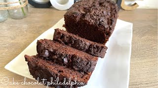 Cake au chocolat et philadelphia moelleux [upl. by Adnalay]