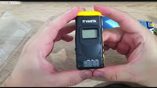 VARTA LCD DIGITAL BATTERY TESTER  unboxing and short review [upl. by Ailedroc]