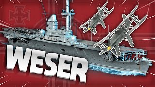 WESER is perfectly balanced in World of Warships Legends [upl. by Nezam]