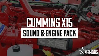 ATS Cummins X15 Sound amp Engine Pack Preview [upl. by Shult]