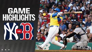 Yankees vs Red Sox Game Highlights 61524  MLB Highlights [upl. by Anitrebla]