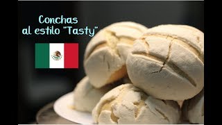 CONCHAS  Pan Dulce Mexicano  al Estilo quotTastyquot [upl. by Lav]