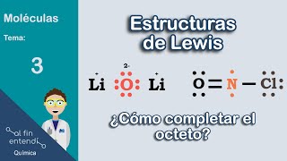 ¿CÓMO dibujar estructuras de LEWIS 1º parte [upl. by Valeta898]