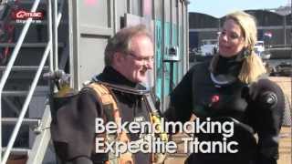 Qmusic NL Bekendmaking Expeditie Titanic [upl. by Ahseined570]