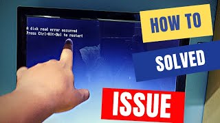 How To Fix a Disk Read Error Occurred Press CtrlAltDel To Restart Windows 7 or Windows 10 [upl. by Robert]