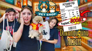 KÖPEĞİMİZİM DOKUNDUĞU HER ŞEYİ SATIN ALDIK [upl. by Hammer432]