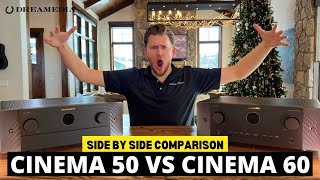 NEWMarantz Cinema 50 vs 60 Side by Side Comparison Worth the UPGRADE [upl. by Ahsieki]