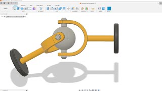 Fusion 360 assembly tutorial The Universal Joint Animation [upl. by Drucie427]