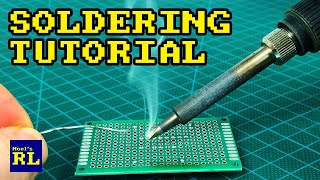 Basic Soldering Tutorial [upl. by Cote534]