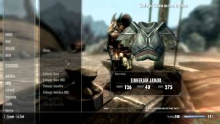 Einherjar Armor In Skyrim [upl. by Wilkins]