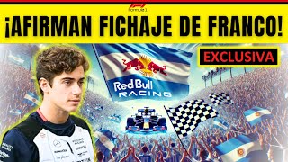 ¿YA HA FICHADO FRANCO COLAPINTO POR REDBULL F1 Y SERGIO PÉREZ SE VA ANALIZAMOS FUENTE DEL BOMBAZO [upl. by Rivy43]