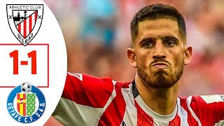 Athletic Bilbao vs Getafe LaLiga 20242025  All Goals amp Highlights [upl. by Nilekcaj133]