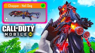 NEW LEGENDARY CHOPPER  HELL DOG 😍 COD MOBILE [upl. by Pardo]