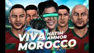 Hatim Ammor  Viva Morocco  Version Fifa World Cup 2022 [upl. by Mohkos]