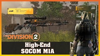 HighEnd  SOCOM M1A  Rifle  Black Tusk  THE DIVISION 2 [upl. by Ellerahs]