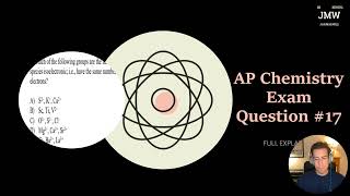 OFFICIAL Chemistry Practice AP Exam Question 17 [upl. by Meeharb917]