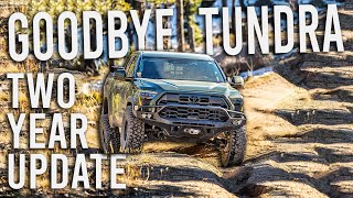 Selling My 2022 Tundra  Two Year 3rd Gen Toyota Tundra Update and Why Im Saying Goodbye [upl. by Cristobal]