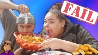 200 Chicken Nuggets Challenge Goes WRONG [upl. by Aicilla93]