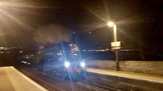 The Aberdonian 60163 Tornado  Invergowrie station  March 2019 [upl. by Anaihr562]