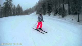 2016 Feb Club Med Pragelato Vialattea Ski Group 4B 3 [upl. by Jannel]