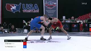 61 Kg Quarters  Fernando Barreto Pounders Wc Vs Kale Petersen Sebolt Wrestling Academy 01bc [upl. by Annaeel]