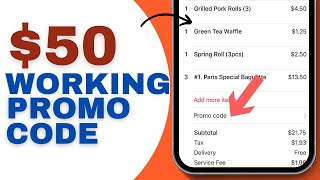 How to Find and Redeem DoorDash Promo Code  DoorDash 50 Coupon Code [upl. by Ullund514]