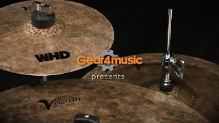 WHD Veteran Cymbals  Gear4music demo [upl. by Goldia]