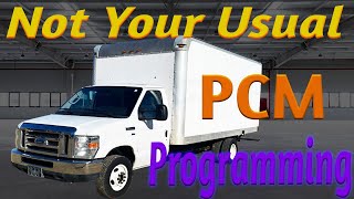 2014 Ford E350 PCM Programming DTC P0581 [upl. by Aidas]