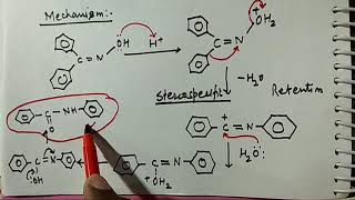 BECKMANN REARRANGEMENT FRAGMENTATION AND ITS MECHANISM [upl. by Louie]