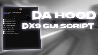 DA HOOD BEST AIMLOCK  RESOLVER SCRIPT DX9 GUI WORKS WITH FLUXUS UWP SUPPORTED VERY REAL [upl. by Siobhan]