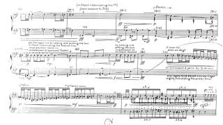 Iannis Xenakis  Kottos w score for cello solo 1977 [upl. by Rollie]