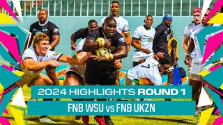 Round 1 HIGHLIGHTS FNB WSU vs FNB UKZN  22 Feb 2024 [upl. by Lamberto]