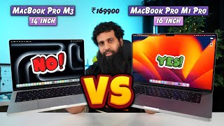 MacBook Pro M3 14 inch vs MacBook Pro M1 Pro 16 inch  Value for money MacBook Pro [upl. by Arraik294]