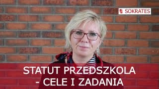 Statuty przedszkoli  cele i zadania [upl. by Grimbal992]