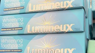 I tried Lumineux Toothpaste  Whitening Strips  Review Before and After [upl. by Remmos193]