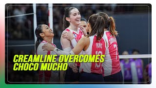 PVL Creamline trounces sister team Choco Mucho  ABSCBN News [upl. by Aloise145]